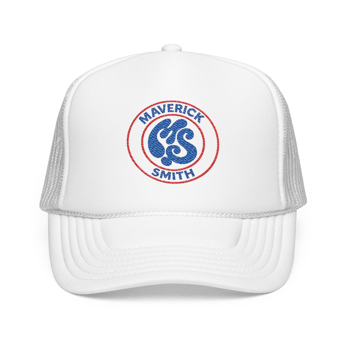 maverick-smith-embroidered-trucker-hat-retro-foam-cap