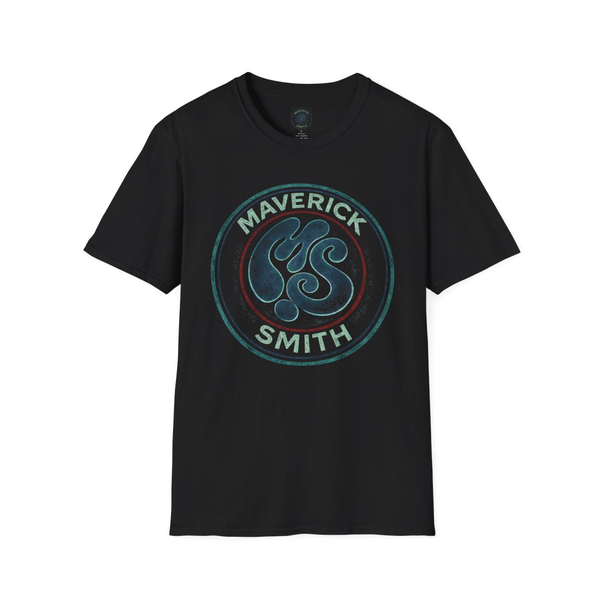 maverick-smith-retro-unisex-emblem-soft-t-shirt